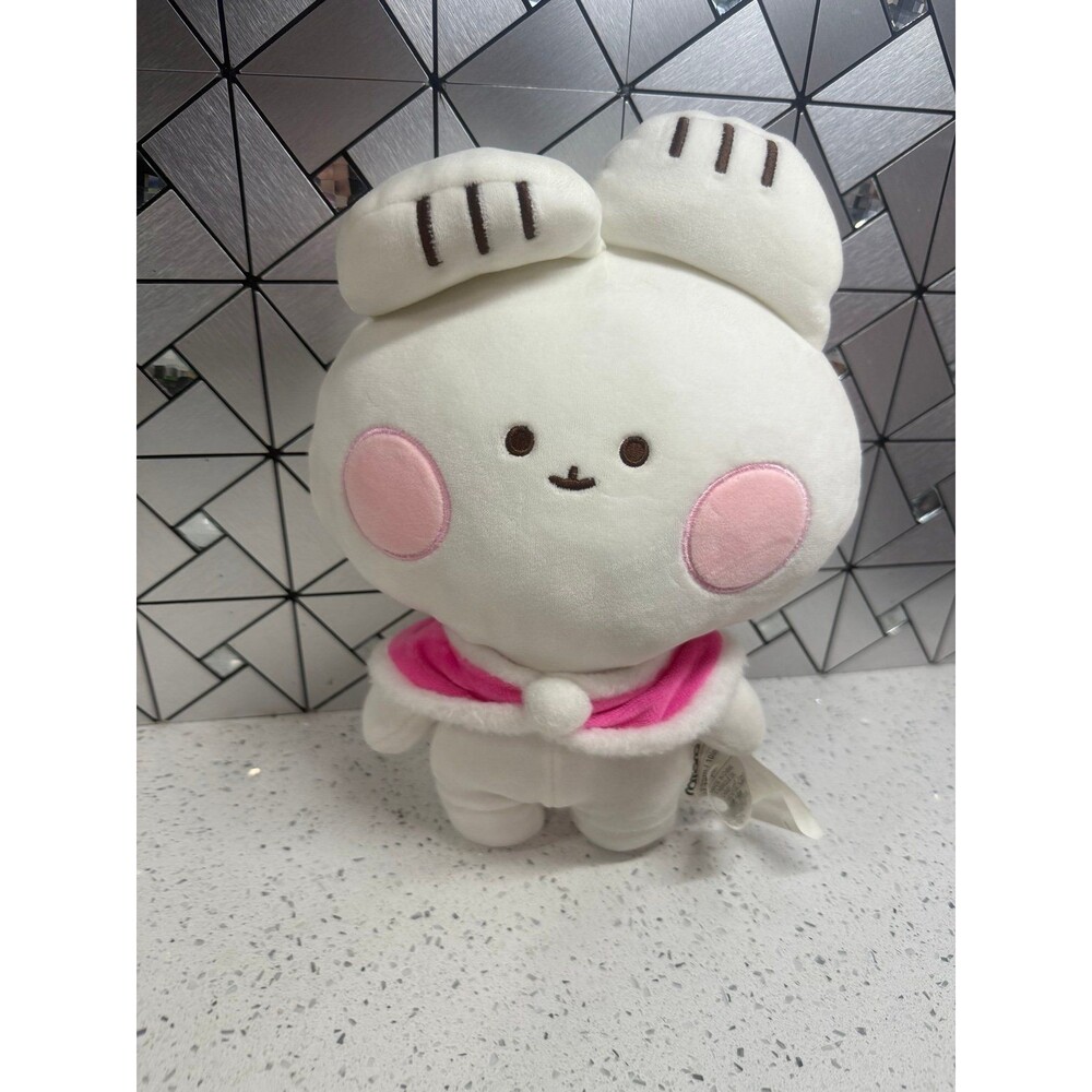 Miniso Life Ratora Series Plush Toy Bunny With Pink Cloak 11.5”
